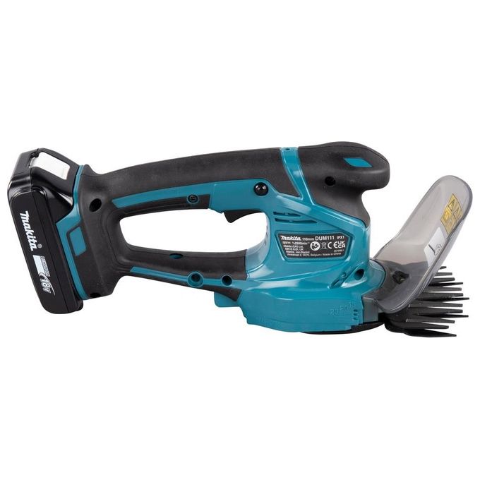 Makita DUM111SYX Cesoie per Erba e Siepi a Batteria 18 V 27 W Lame 200 mm Batteria 1,5 Ah Inclusa colore Nero Blu