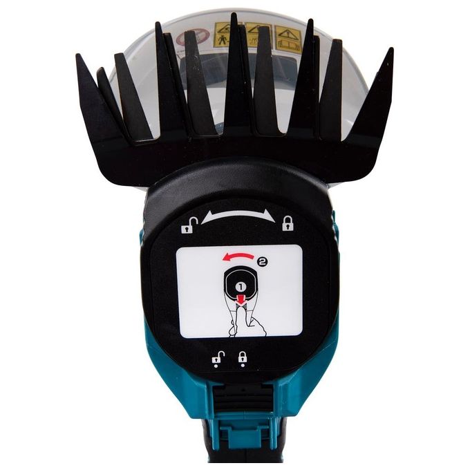 Makita DUM111SYX Cesoie per Erba e Siepi a Batteria 18 V 27 W Lame 200 mm Batteria 1,5 Ah Inclusa colore Nero Blu