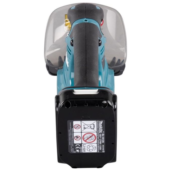Makita DUM111SYX Cesoie per Erba e Siepi a Batteria 18 V 27 W Lame 200 mm Batteria 1,5 Ah Inclusa colore Nero Blu