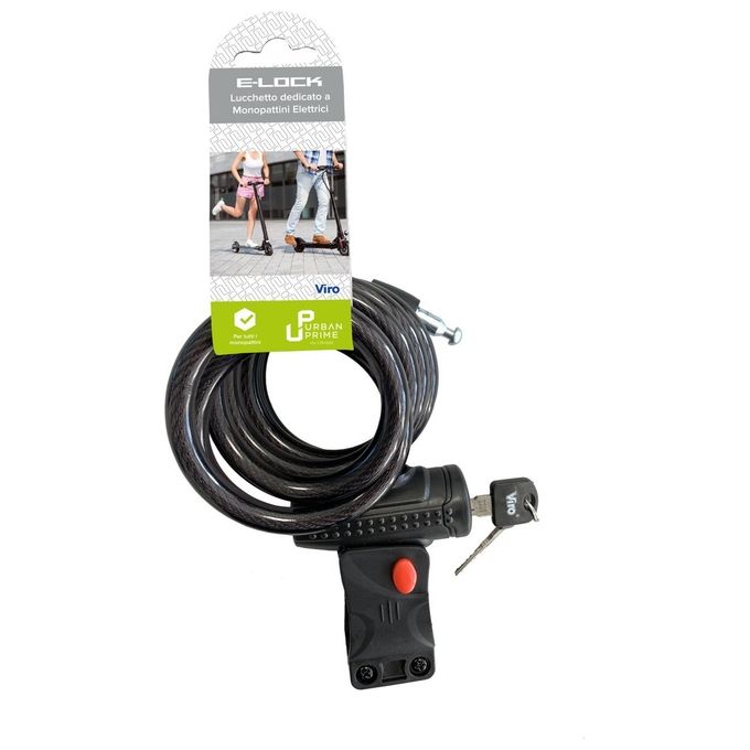 Urban Prime E-LOCK Lucchetto per Mono Splitpattini Elettrici