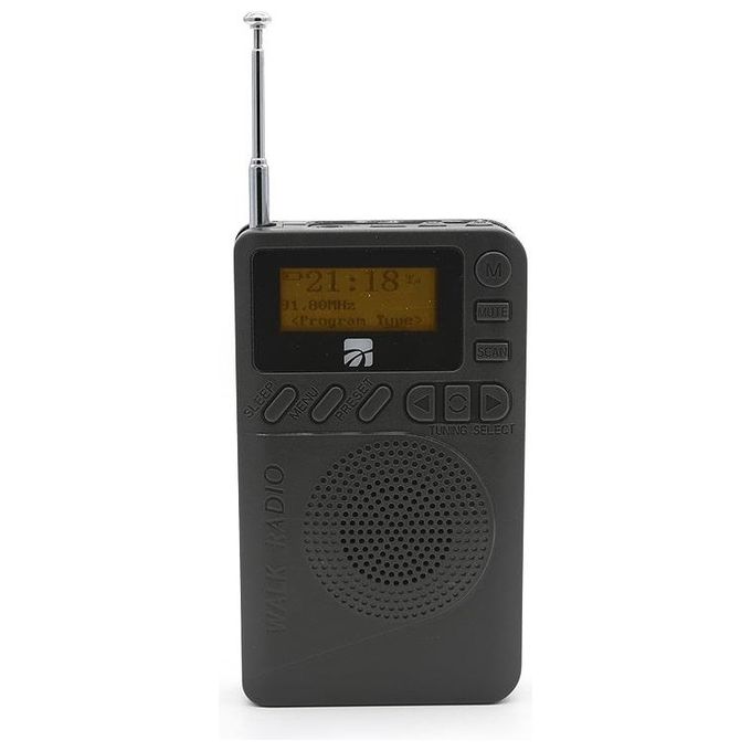 Xtreme 33195 DB-9 Radio Portatile DAB DAB+ FM Bluetooth 5.0 Display LCD MP3 MicroSD colore Nero