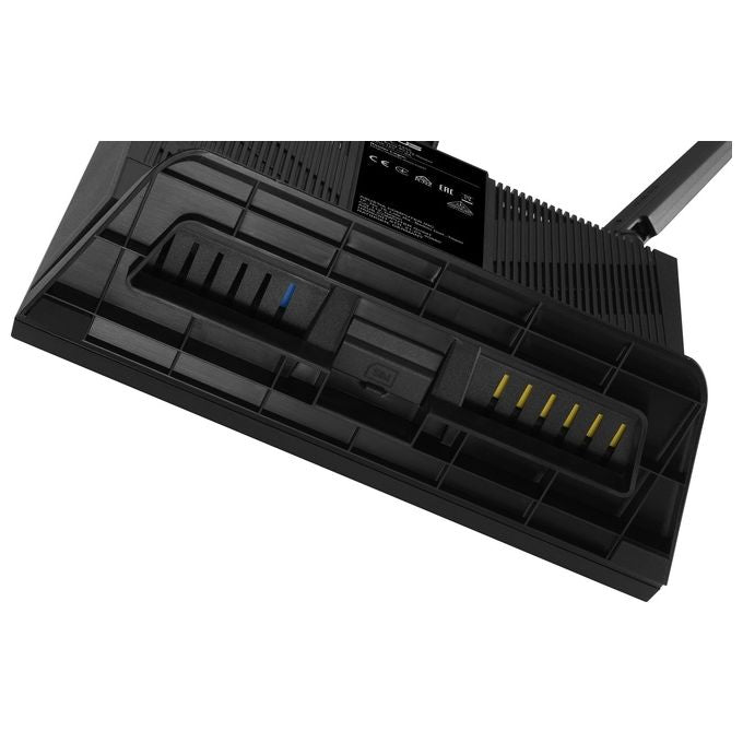 ASUS 90IG06G0-MO3110 4G-AX56 Router Modem Dual-Band WiFi 6 AX1800 4G+ Cat.6 Fino a 1800Mbps 5 Porte LAN Gigabit NanoSIM Compatibile Tutti Operatori colore Nero