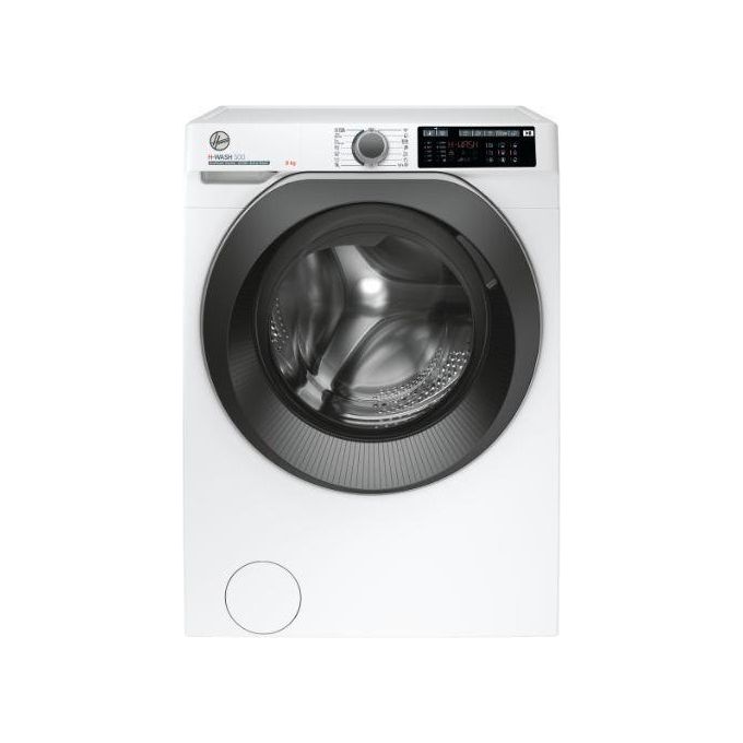 Hoover HW28AMBS1-S - Lavatrice a Carica Frontale 8 kg, 1200 rpm, Classe Energetica A, Motore Inverter con Funzione Vapore e Connettivita' Wi-Fi (60 x 80 x 82 cm), Colore Bianco