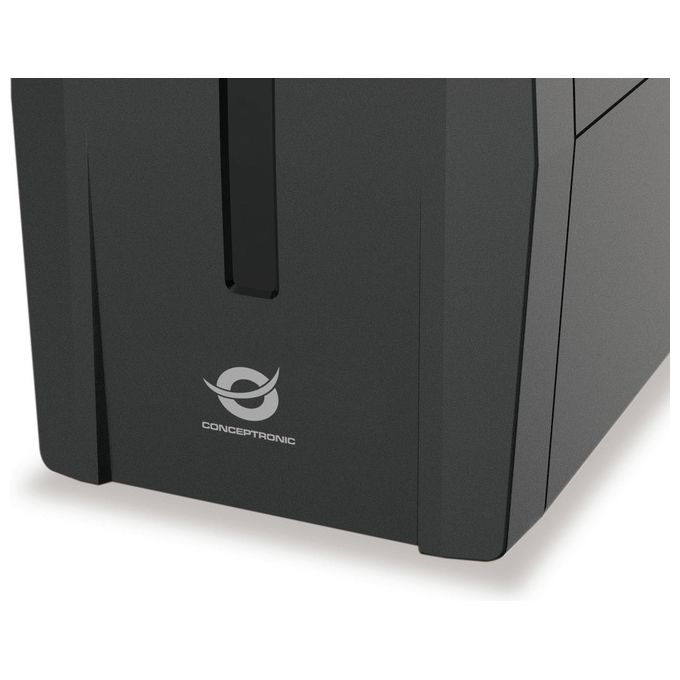 Conceptronic ZEUS02ES Gruppo di Continuita' UPS a Linea Interattiva 850 VA 480W 2 Prese AC