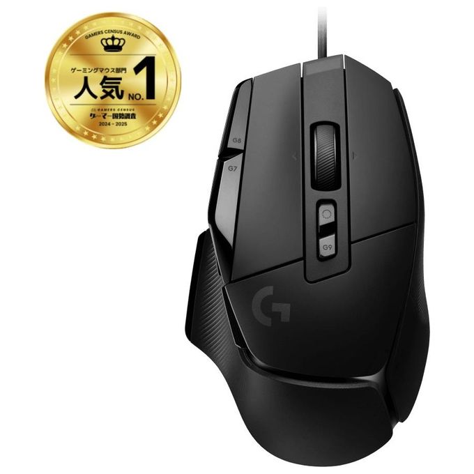 Logitech G 910-006138 G502 X Mouse Gaming 25600 DPI 13 Pulsanti Programmabili Sensore HERO 25K USB Tipo A colore Nero