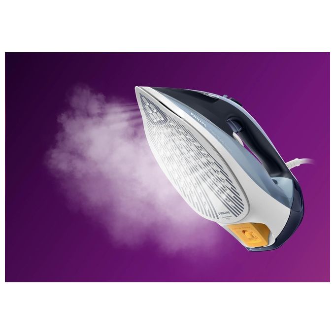 Philips DST7020-20 Azur Serie 7000 Ferro da Stiro a Vapore 2800W Vapore Continuo 50g-min Colpo Vapore 250g Piastra SteamGlide Plus colore Blu