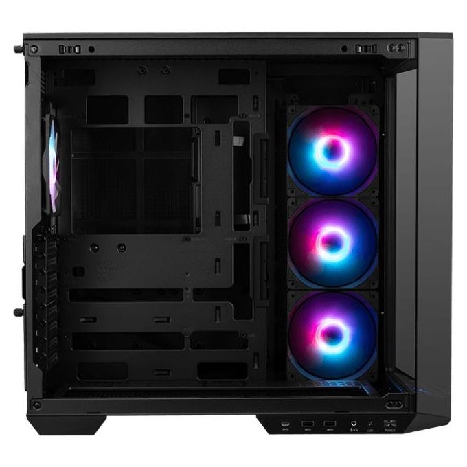 MSI MAG PANO 100R PZ Case PC Midi Tower Gaming ATX 3 Ventole ARGB 120mm Vetro Temperato colore Nero