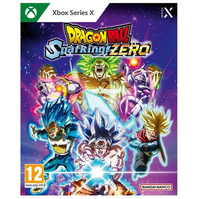 Bandai Namco 117315 Dragon Ball: Sparking! ZERO Videogioco per Xbox Series X Sottotitoli Italiano Genere Azione e Lotta colore Nero