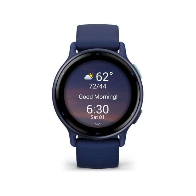 Garmin 010-02862-12 Vivoactive 5 Smartwatch GPS AMOLED 1,2'' 42mm Cardio 30+ Sport Body Battery Autonomia 11 giorni colore Blu