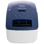 Brother QL-600B Stampante per Etichette Termica Diretta 300x600 dpi USB 62 mm colore Blu