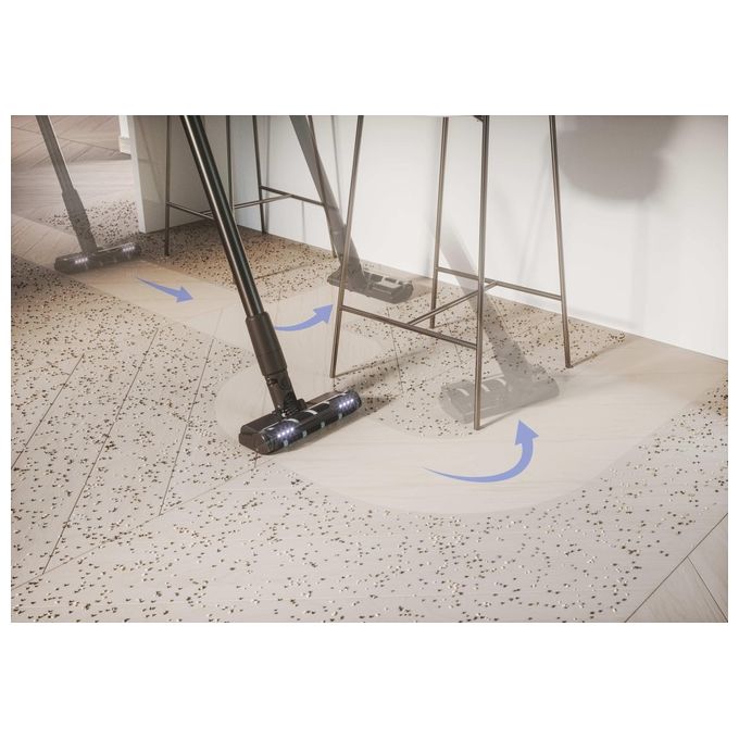 Hoover HF201P 011 HF2 Aspirapolvere Scopa Elettrica a Batteria Ciclonica Senza Sacchetto 1 L 40 min autonomia colore Blu