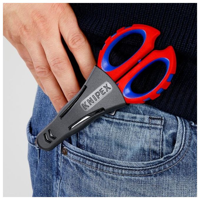 Knipex Forbici da Elettricista con Punto di Grimpaggio