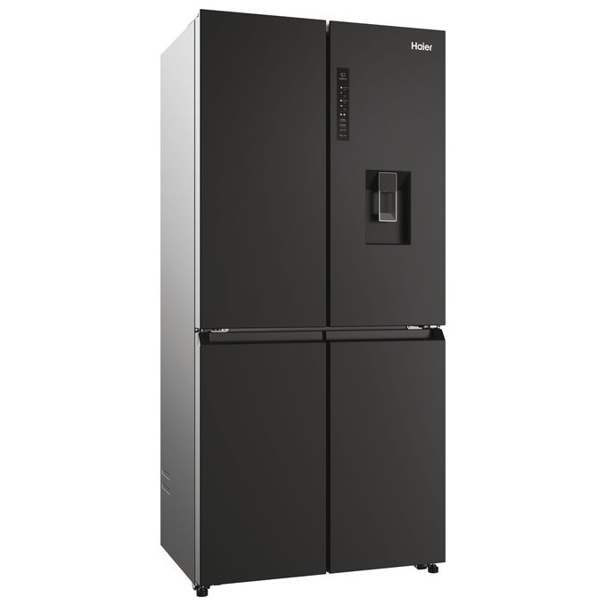 Haier HCR3818EWPT Cube 83 Frigorifero Americano Side by Side 463 L 181,5 cm Classe E 35 dB Total No Frost Dispenser Acqua colore Antracite