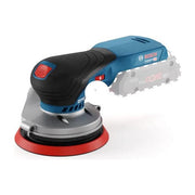 Bosch 0 601 372 201 GEX 18V-125 Professional Levigatrice orbitale casuale Motore brushless Velocita' 6000-10000 giri-min Colletto 125 mm Velcro colore Nero Blu Grigio Rosso