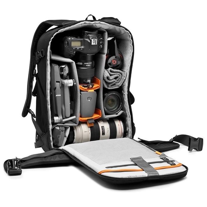 Lowepro LP37352-PWW Flipside BP 400 AW III Zaino Fotografico Mirrorless DSLR 20L Accesso Posteriore Laterale Laptop 15'' Tablet 10'' colore Nero