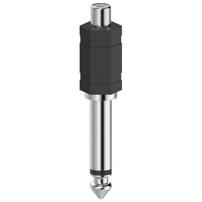 Hama Adattatore Jack 6.3mm M Mono Split-RCA F