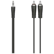 Hama Cavo 2 RCA M-Jack 3.5 mm M 15mt Nero