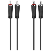 Hama Cavo 2 RCA M-2 RCA M 15mt Nero