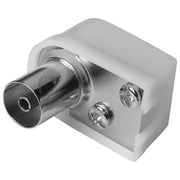 Hama Spina Antenna Angolare F 6mm 75 Ohms Avvitabile