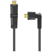 Hama Cavo Hdmi M-Hdmi M Hdmi High Speed with Ethernet Ruotabile-Inclinabile Connettori Dorati Ultra HD 4K 1.5mt