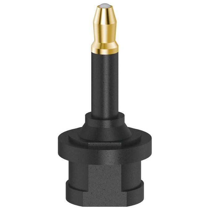 Hama Adattatore ODT Accoppiamento Toslink Spina Ottica da 35mm Placcato Oro