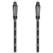 Hama 00205139 Cavo Audio in Fibra Ottica Toslink ODT connettori placcati oro 1,5 m colore Nero