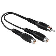 Hama Adattatore per Subwoofer Spina Cinch 2 Prese Cinch