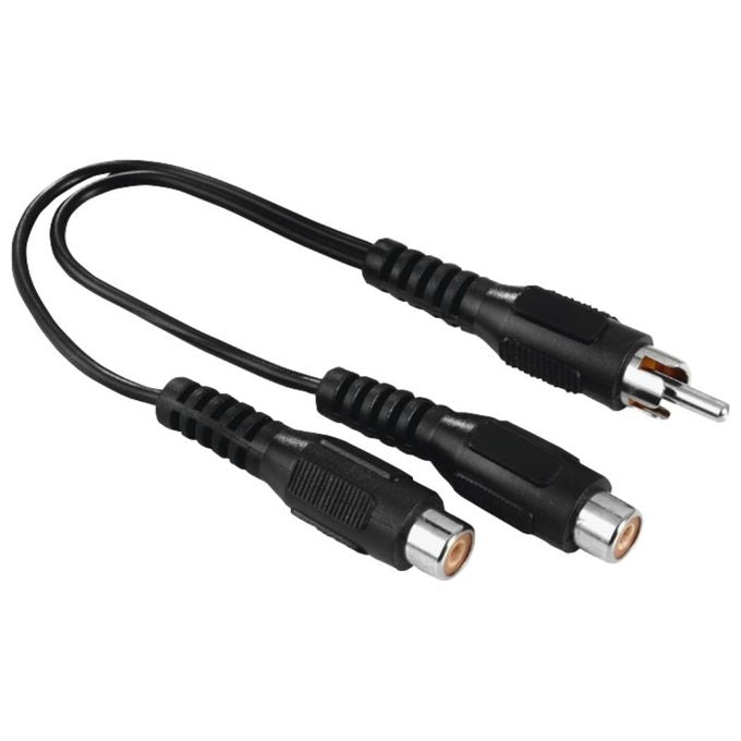 Hama Adattatore per Subwoofer Spina Cinch 2 Prese Cinch