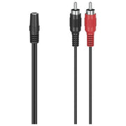 Hama 00205186 Cavo Jack 3.5mm Nero