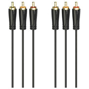 Hama Cavo Audio-Video 3 Rca Plugs 3 Rca Plugs Gold-Plated 1.5mt