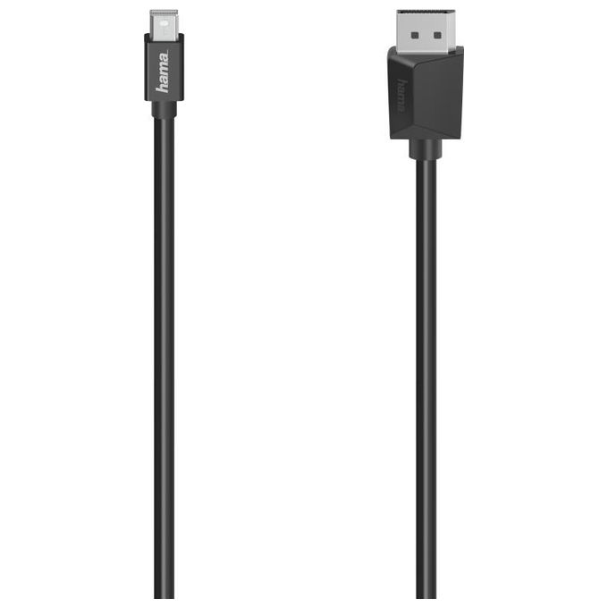 Hama Cavo Video Spina Mini DP Connettore DisplayPort Ultra Hd 4K 150mt