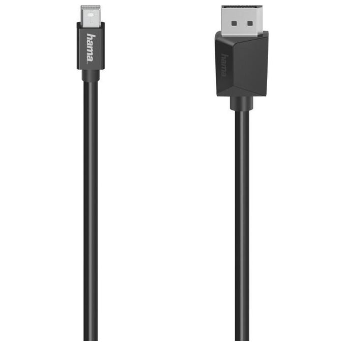 Hama Cavo Video Spina Mini DP Connettore DisplayPort Ultra Hd 4K 150mt