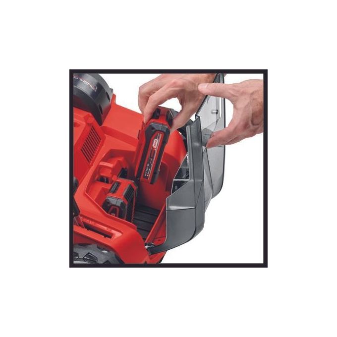 Einhell 3420680 GE-SC 36-35 Li - Solo Scarificatore a Batteria 36 V con Motore Brushless 16 Lame in Acciaio Inox Regolazione Profondita' 3 Livelli Peso 9.94 Kg colore Nero Rosso