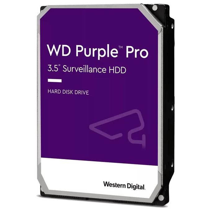 Western Digital WD181PURP Purple Pro Disco Rigido Interno 18 TB 7200 Giri-min 512 MB 3.5'' Serial ATA III colore Nero