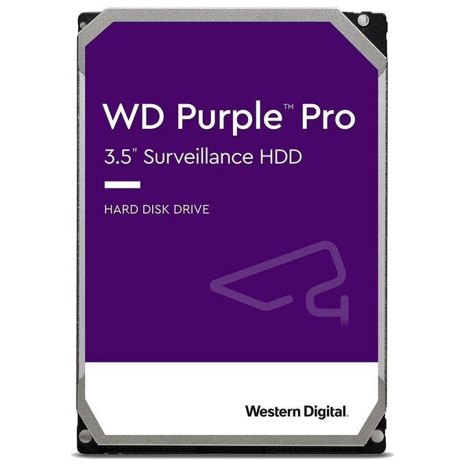 Western Digital WD181PURP Purple Pro Disco Rigido Interno 18 TB 7200 Giri-min 512 MB 3.5'' Serial ATA III colore Nero