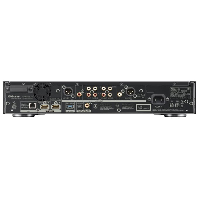 Panasonic DP-UB9000EG1 Lettore Blu-Ray Ultra HD 4K PRO HDR Audio 7.1 canali Wi-Fi colore Nero