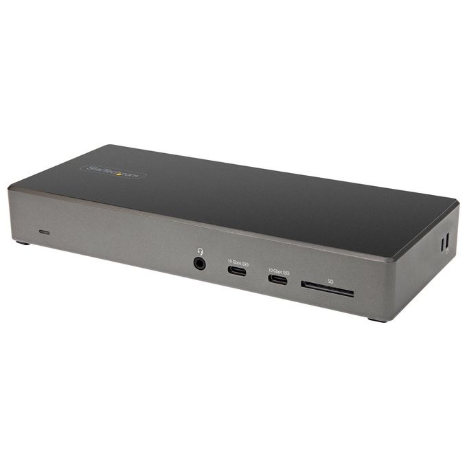 StarTech DK31C2DHSPDUE Docking Station USB-C Triplo Monitor 4K 100W Power Delivery 2x DisplayPort 1.4 HDMI 2.0 6x USB colore Nero