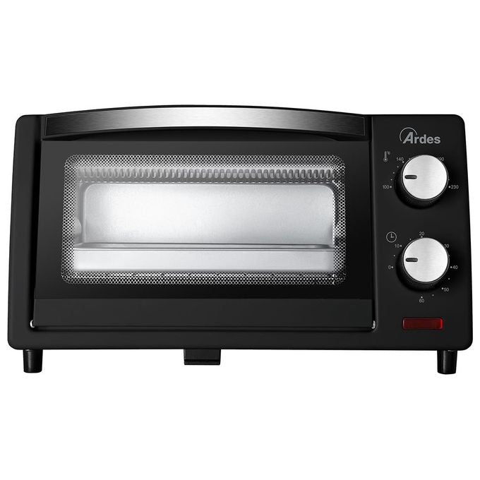 Ardes AR6211B Gustavo Dark Fornetto Elettrico 10 L 800 W Termostato 100-230°C Timer 60 min colore Nero