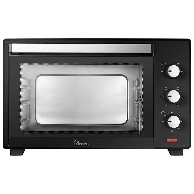 Ardes AR6238B Gustavo Dark Forno Elettrico Ventilato 38 L 1600 W 6 Funzioni Cottura Timer 60 min colore Nero