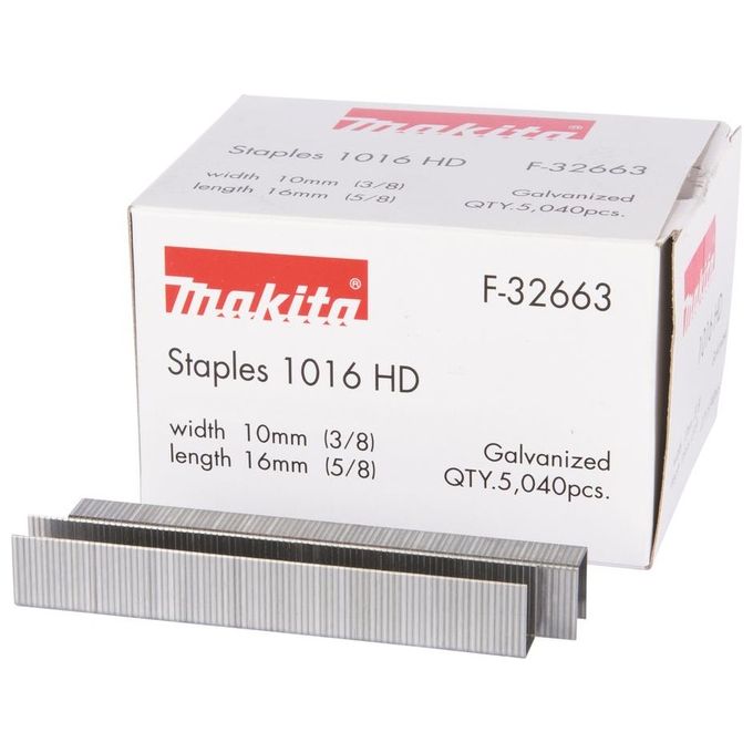 Makita Punti Metallici per Graffettatrice 10-16mm F-32663 5040 Pezzi