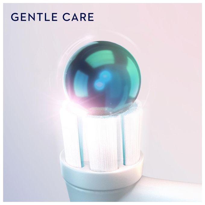 Oral-B 4210201343554 iO Gentle Care Testine di Ricambio per Spazzolino Elettrico 4 Pezzi colore Bianco