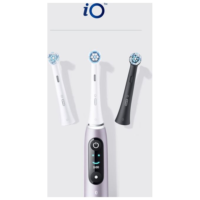 Oral-B 4210201343554 iO Gentle Care Testine di Ricambio per Spazzolino Elettrico 4 Pezzi colore Bianco