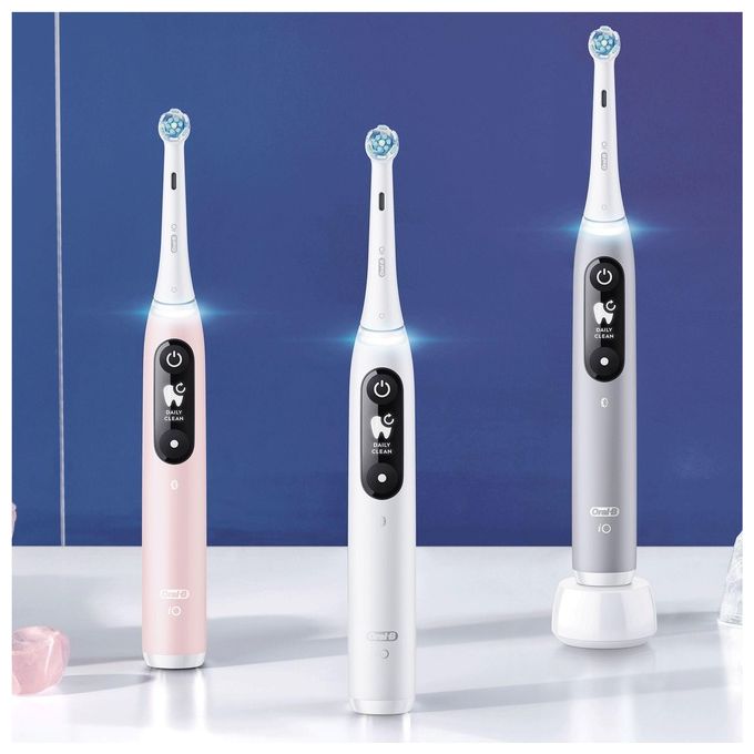 Oral-B 427360 iO Series 6S Spazzolino elettrico Rotazione Oscillazione 5 modalita' Timer 2 min autonomia colore Grigio