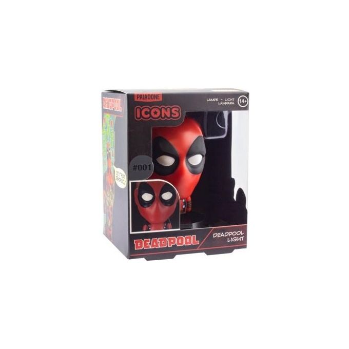 Paladone Lampada Marvel Deadpool Icon Light 11cm