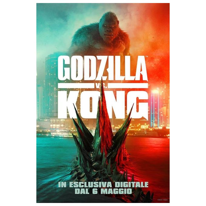 Warner Bros Godzilla vs Kong DVD