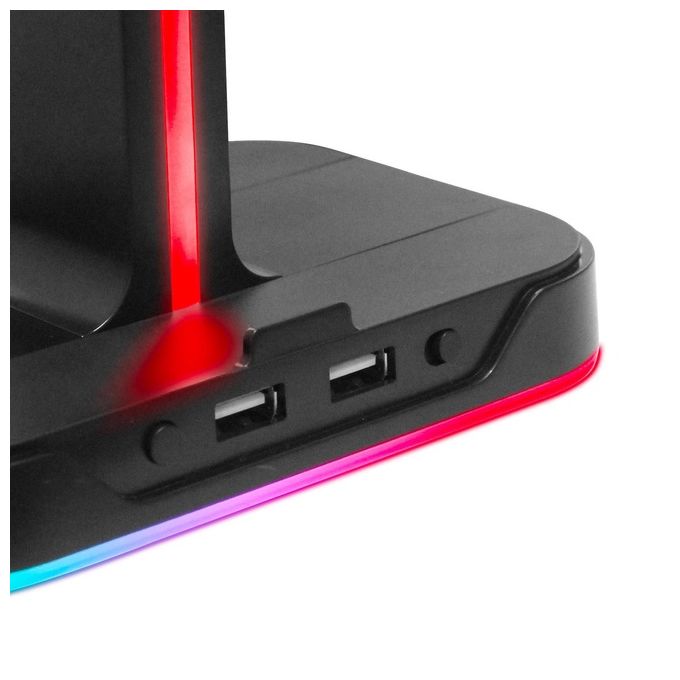 Celly Stand per Cuffie da Gaming Rgb Nero