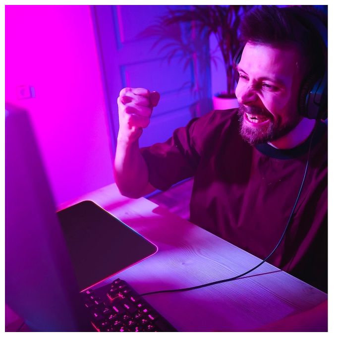 Celly Gaming Mousepad Rgb Nero