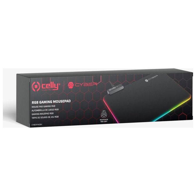 Celly Gaming Mousepad Rgb Nero