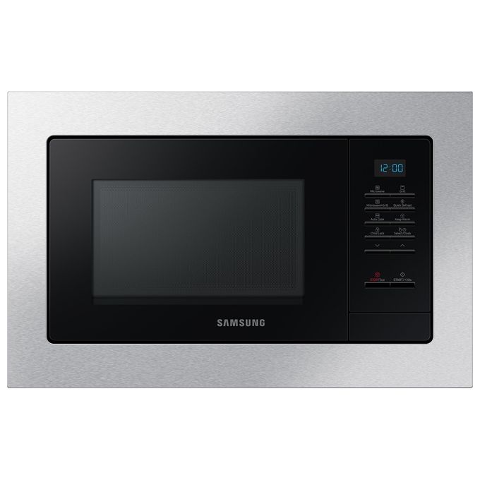Samsung MG20A7013CT Forno a Microonde da Incasso 20 L 1300 W Grill 1100 W Scongelamento Rapido Touch Control colore Inox