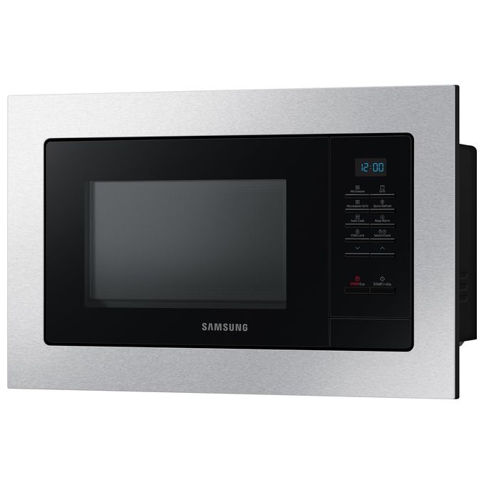 Samsung MG20A7013CT Forno a Microonde da Incasso 20 L 1300 W Grill 1100 W Scongelamento Rapido Touch Control colore Inox